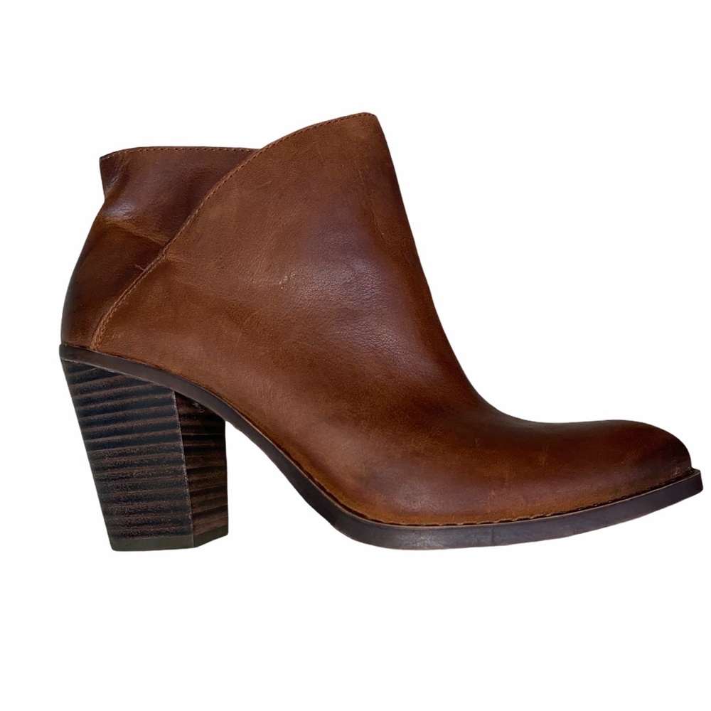 Lucky Brand Eesa Brown Leather Boots 7.5